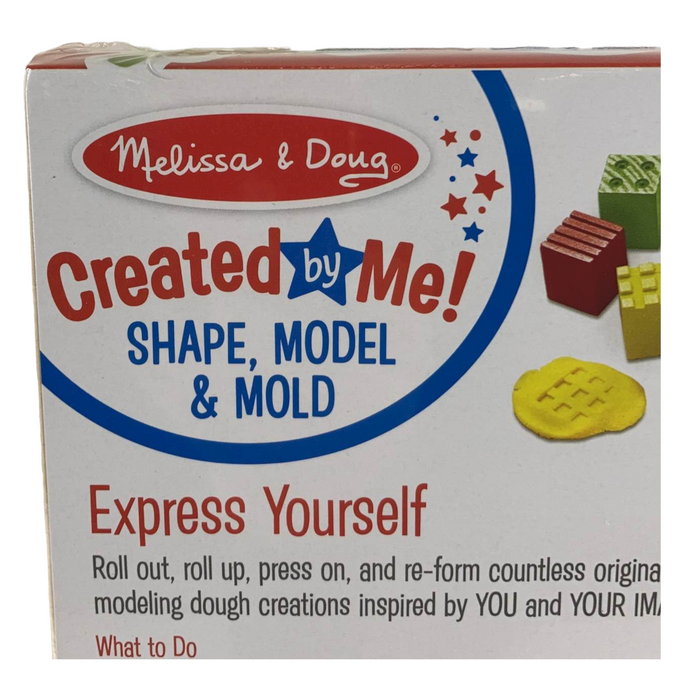 Melissa & Doug Created by Me! Shape, Model & Mold Modeling Dough Kit