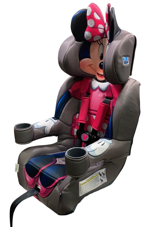 used KidsEmbrace 2-in-1 Combination Harness Booster Car Seat, Minnie Mouse, 2022