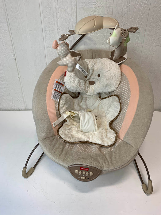 secondhand Fisher Price Deluxe Bouncer, My Little Snugapuppy