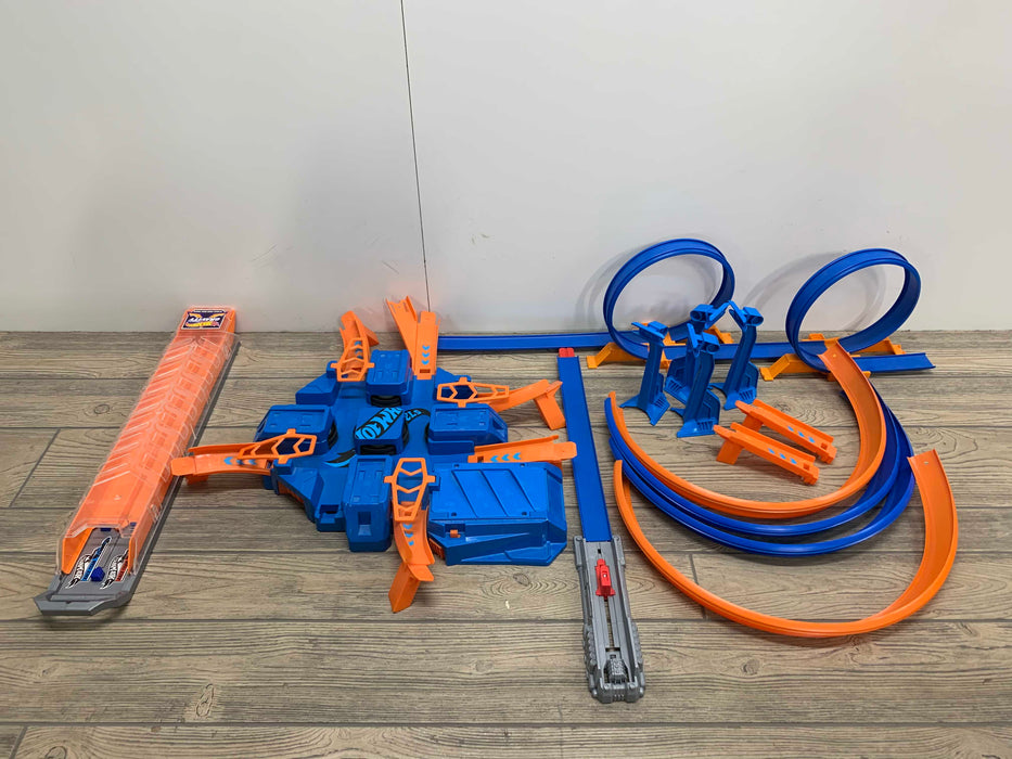 used BUNDLE Hot Wheels Track