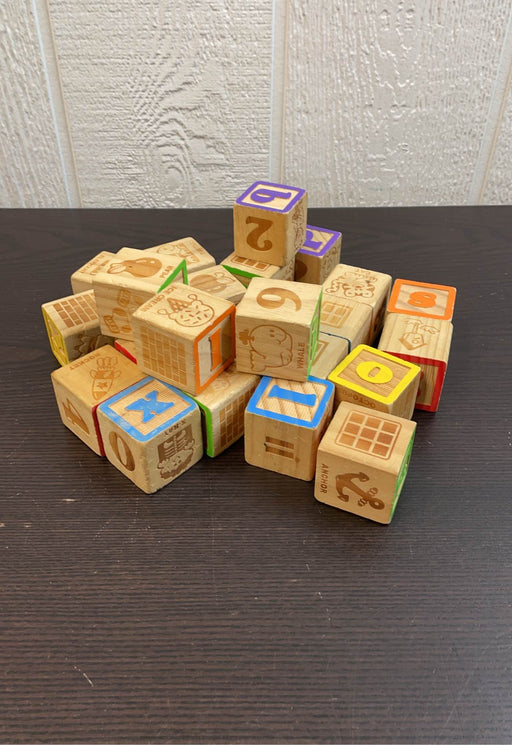 used Alphabet Blocks