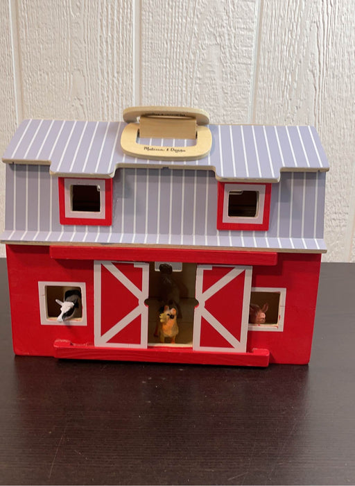 used Melissa & Doug Fold & Go Barn