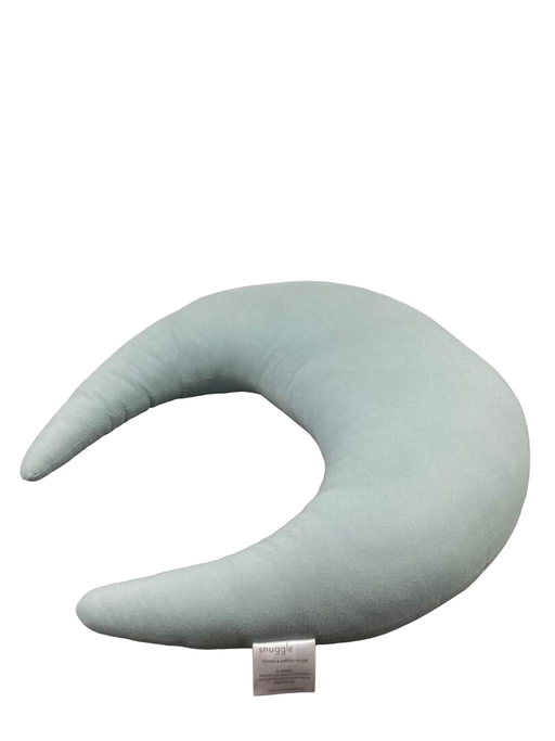 secondhand Snuggle Me Organic Feeding And Support Pillow, Slate