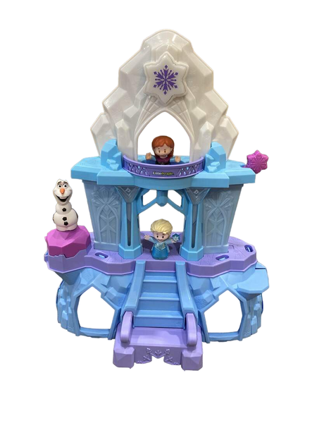Fisher price little 2024 people frozen castle