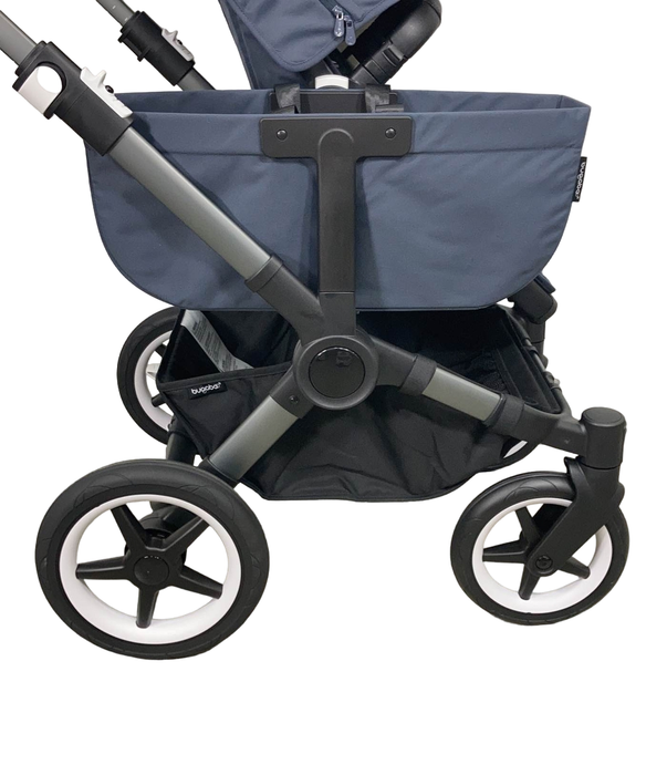 used Bugaboo Donkey 5 Stroller Mono, 2021, Stormy Blue, Graphite