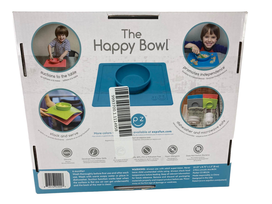 secondhand ezpz Happy Bowl, Pewter