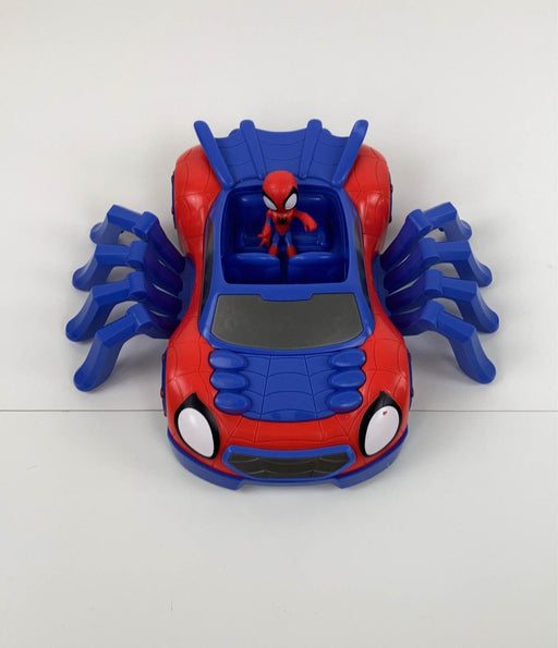 secondhand Marvel Spider-Man Car, And Action Figure