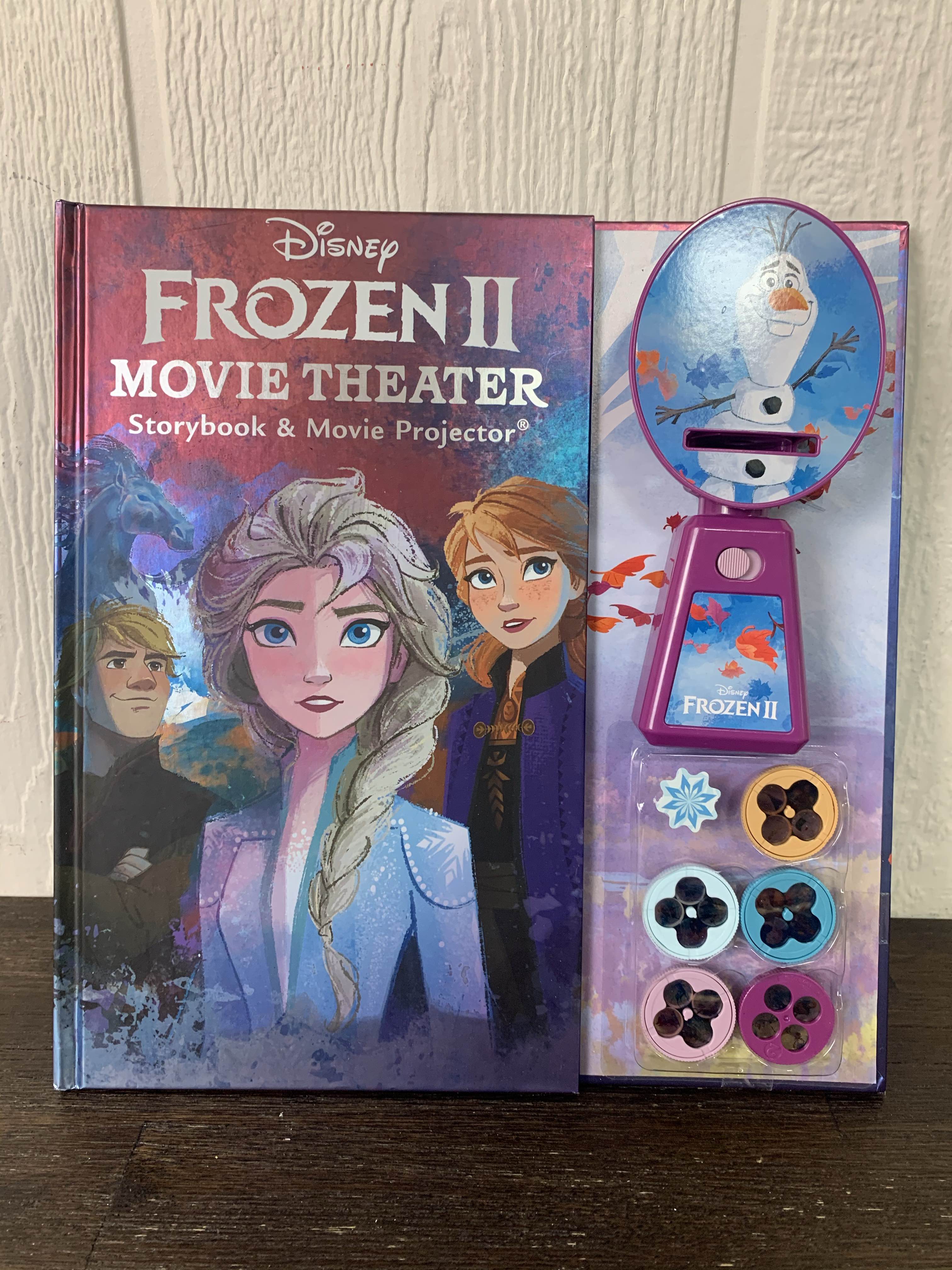 Theater　Movie　Storybook　Frozen　Disney　Movie　Pixar　Projector
