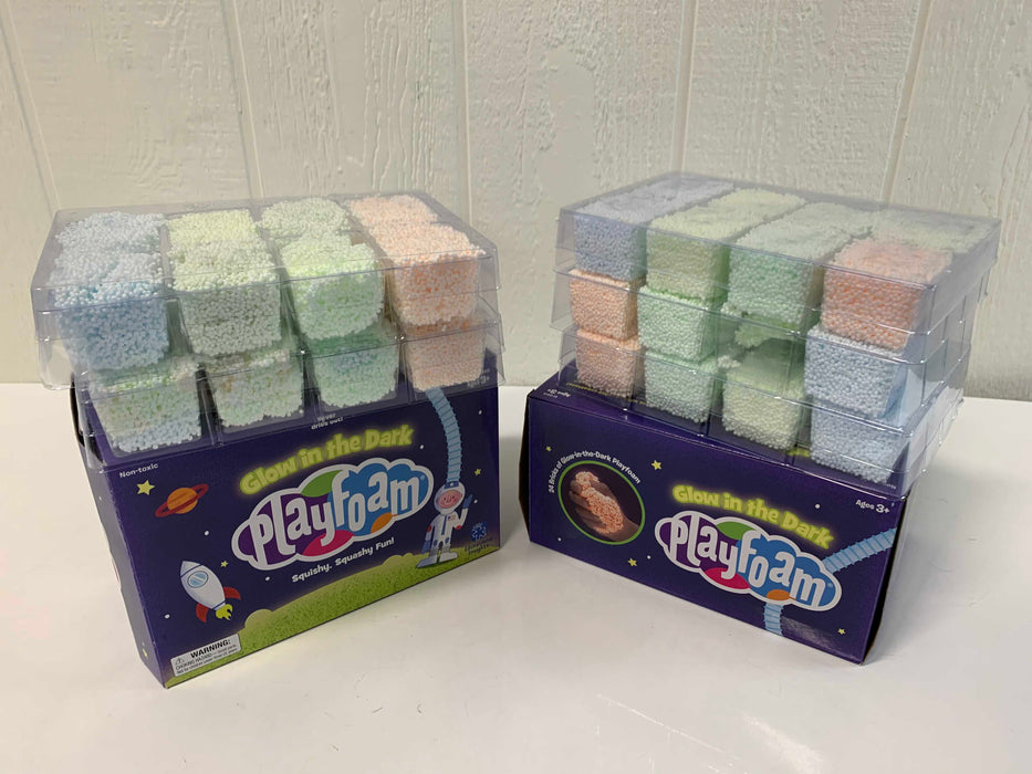 used Educational Insights Glow in the Dark Play Foam
