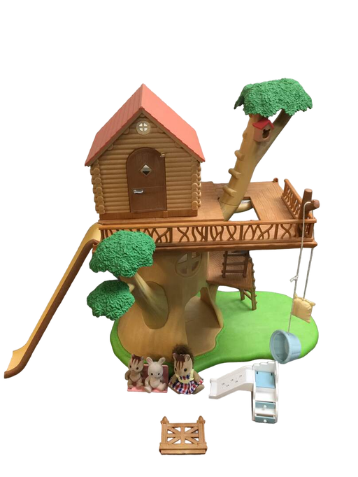 used Calico Critters Adventure Treehouse