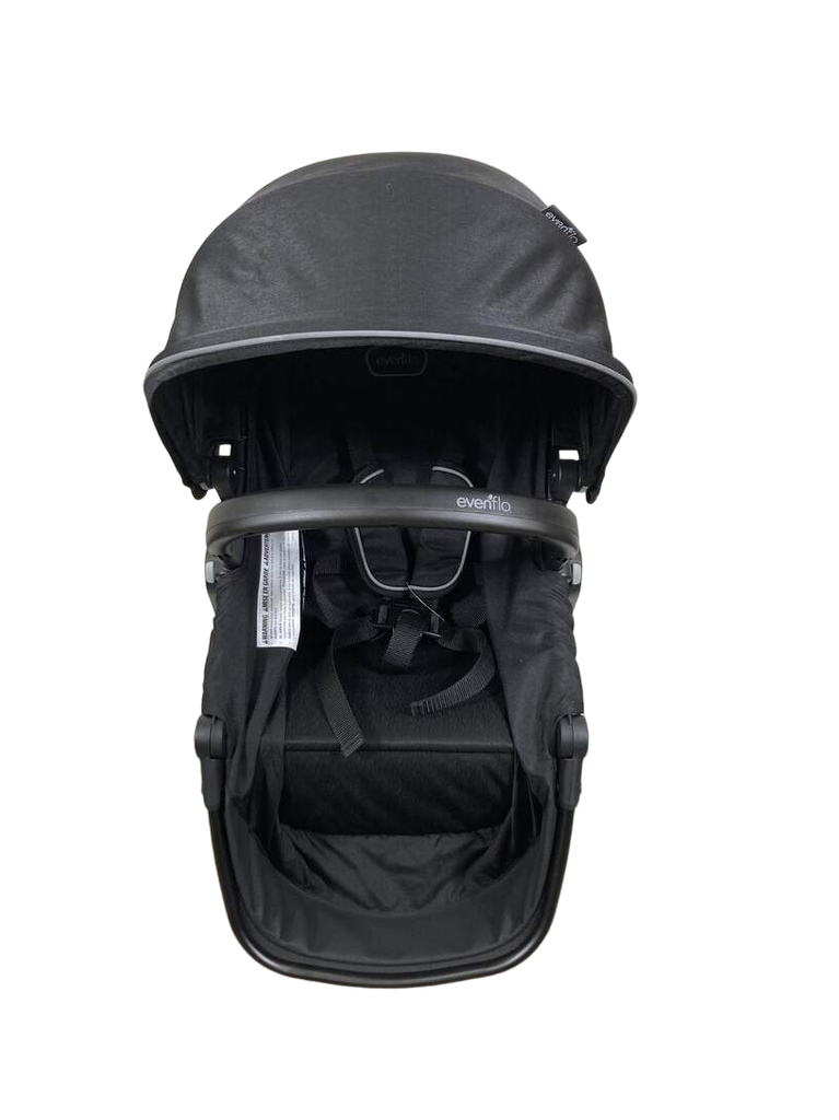 Evenflo Pivot Expand Stroller Second Seat Ayrshire Black Evenflo Pivot Expand Stroller Second Seat Ayrshire Black