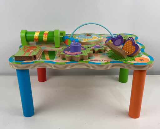 secondhand Melissa & Doug Jungle Wooden Activity Table