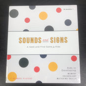 used Sounds & Signs Matching Game