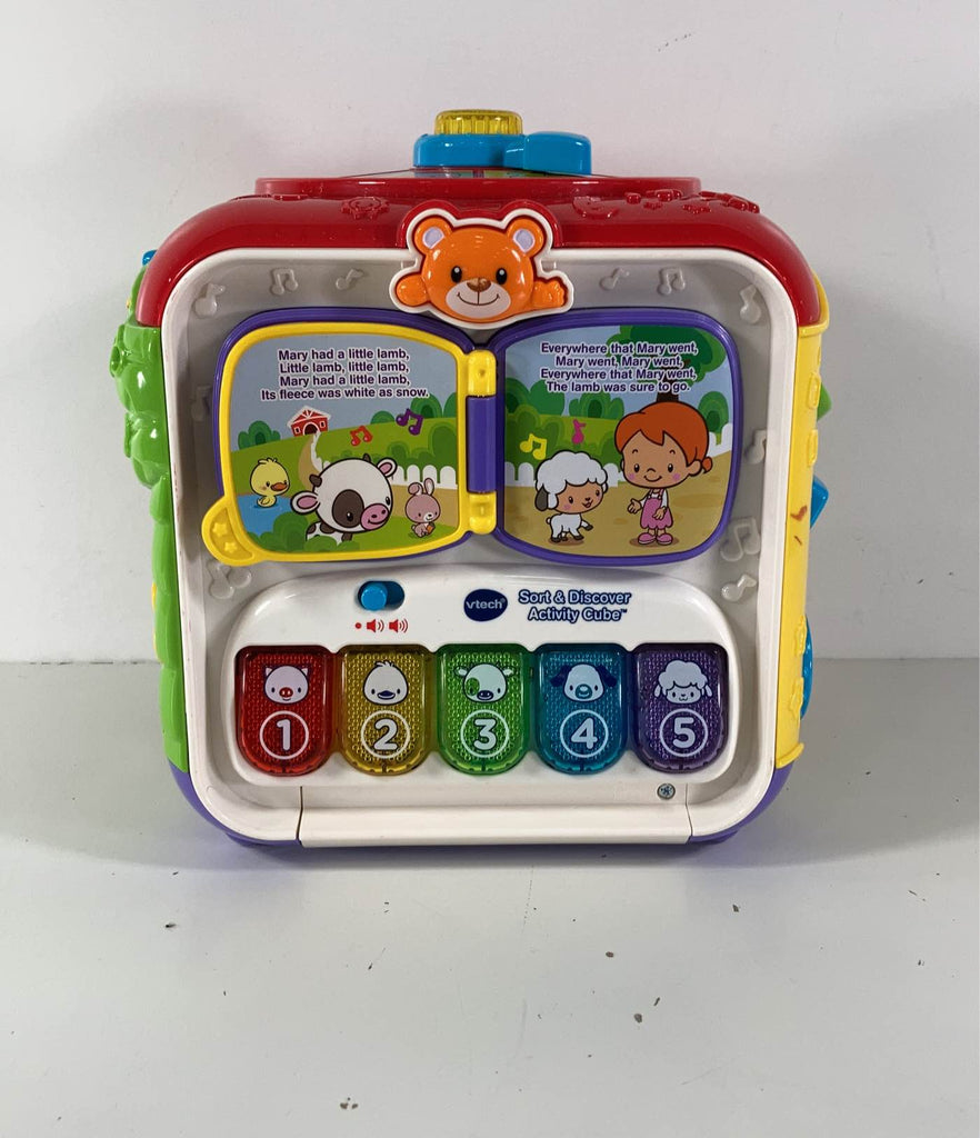 VTech Sort And Discover Activity Cube