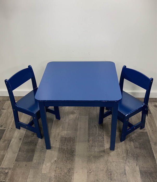 used Delta Children MySize Kids Wood Table and Chair Set