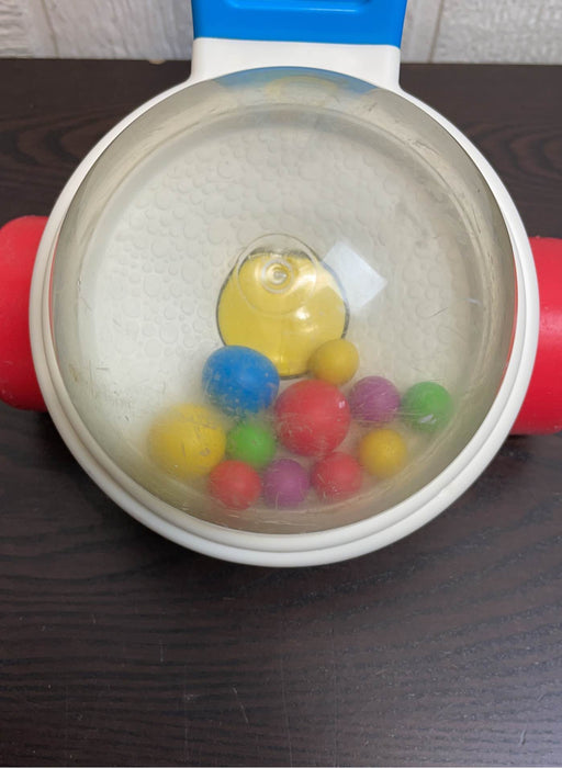 secondhand Fisher Price Corn Popper Push Toy