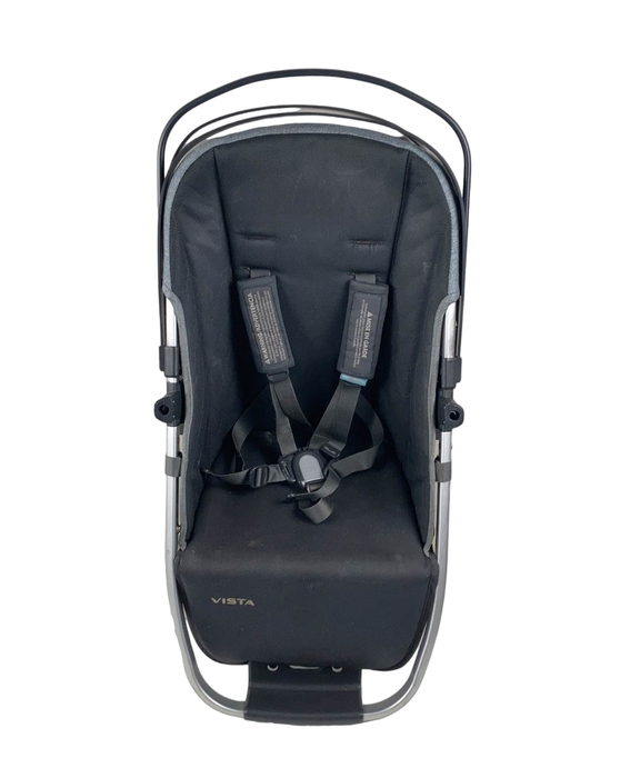 used UPPAbaby VISTA RumbleSeat, 2015+, 2018, Gregory (Blue Melange)