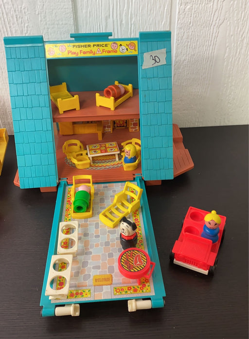 secondhand Vintage Toy, Fisher Price Little People Sets