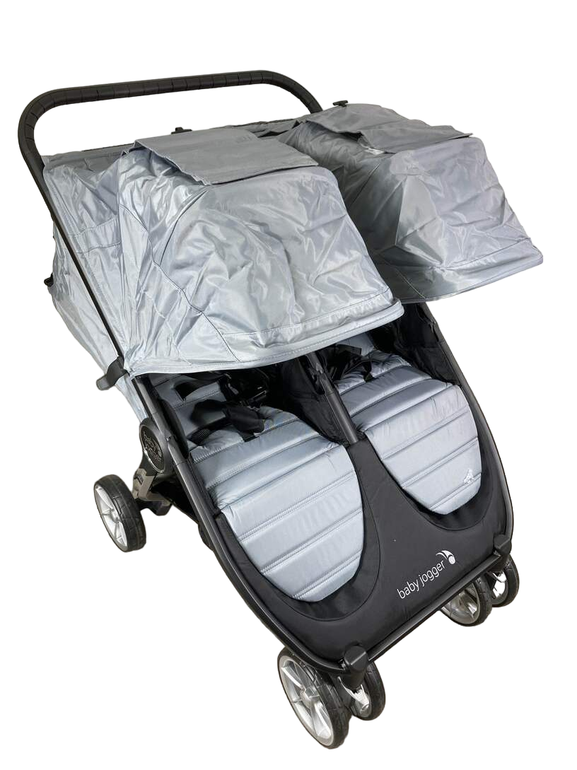 Baby Jogger City Mini 2 Double Stroller, Slate, 2019
