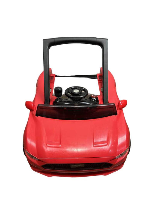 Bright Starts Ways To Play 4-In-1 Baby Activity Walker, Ford Mustang Red
