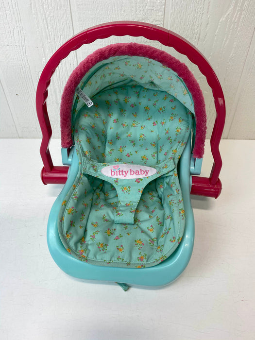 secondhand American Girl Bitty Baby Travel Seat