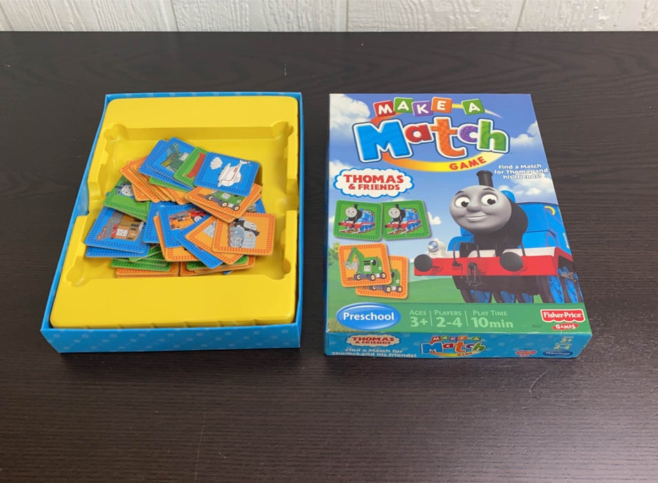 used Fisher Price Thomas & Friends Make A Match Game