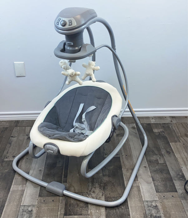 used Graco Cozy Duet Swing And Rocker