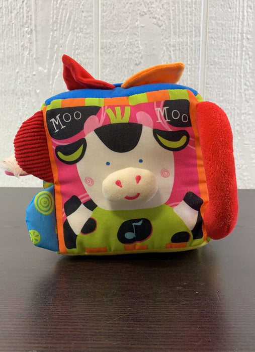 secondhand Melissa & Doug K’s Kids Musical Farmyard Cube