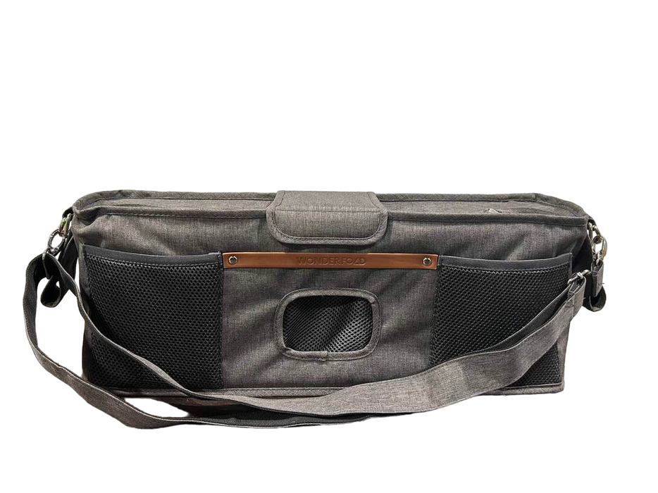 Shop Wonderfold Parent Console, 4 Seater (4 Cup Holders), Volcanic Black at GoodBuy Gear