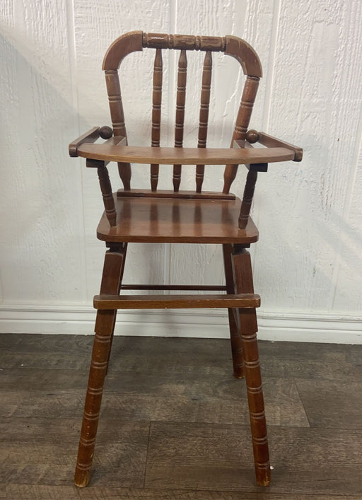 used Doll High Chair