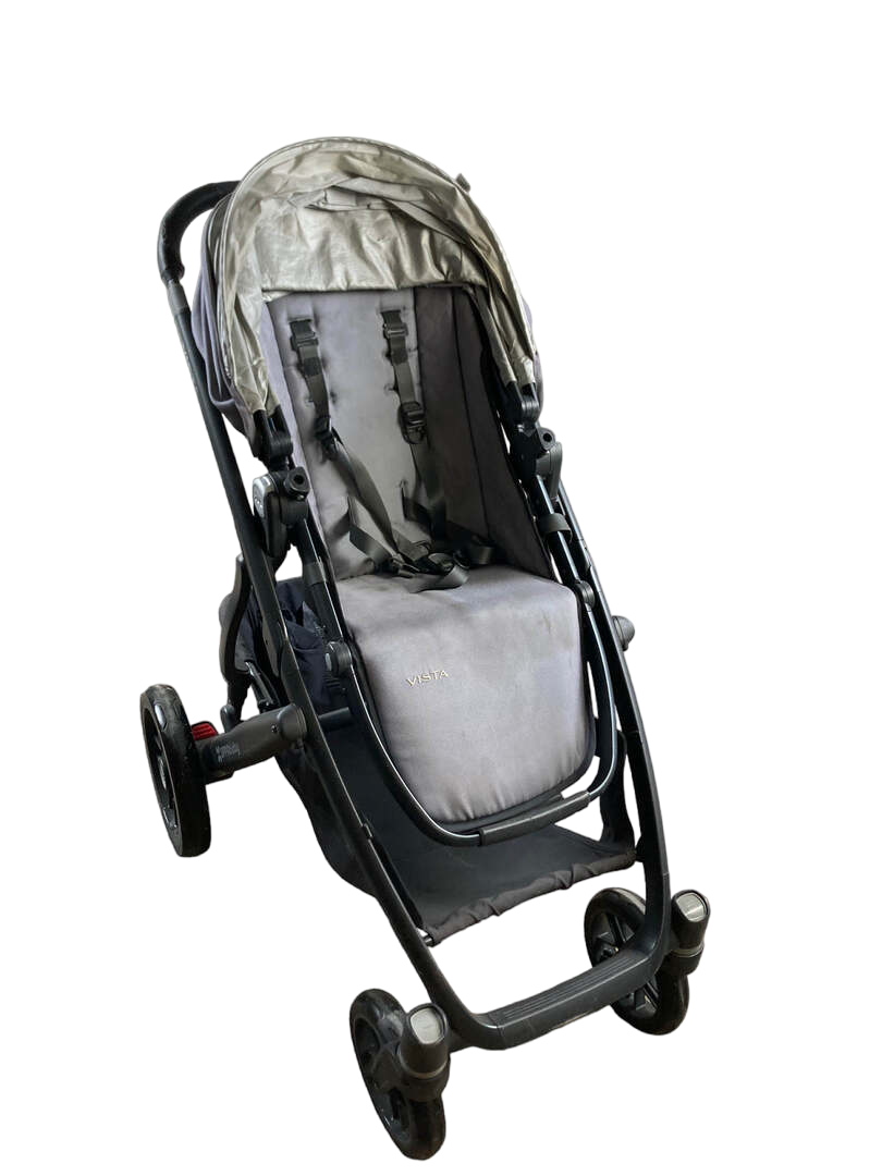 uppababy 2015 vista stroller pascal UPPAbaby VISTA Stroller with Snack Tray, Pascal (Grey), 2015