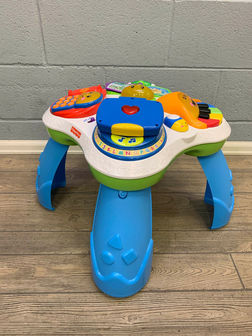 used Fisher Price Laugh & Learn Learning Table, Friends Musical Table 