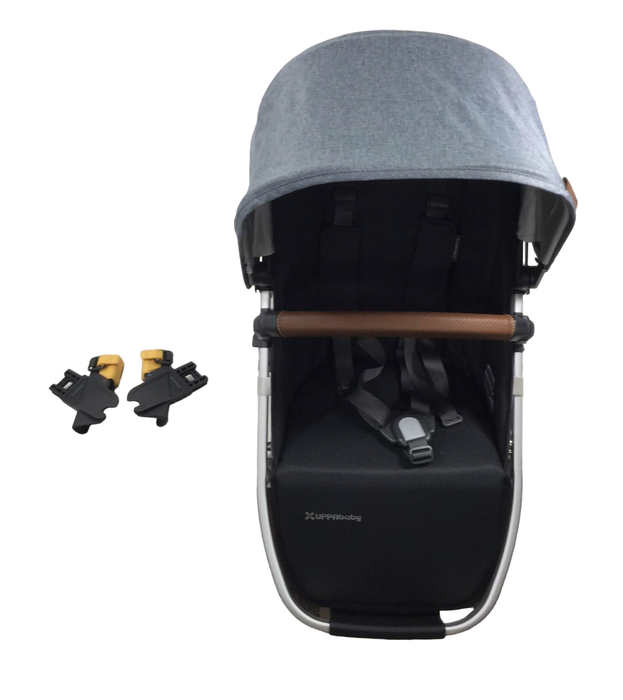 secondhand UPPAbaby VISTA RumbleSeat, 2015+, Gregory (Blue Melange), 2022