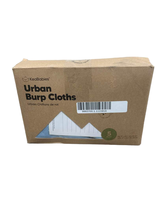 Shop KeaBabies Urban Burp Cloths, Adventurer at GoodBuy Gear
