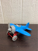 used Green Toys Airplane, Blue