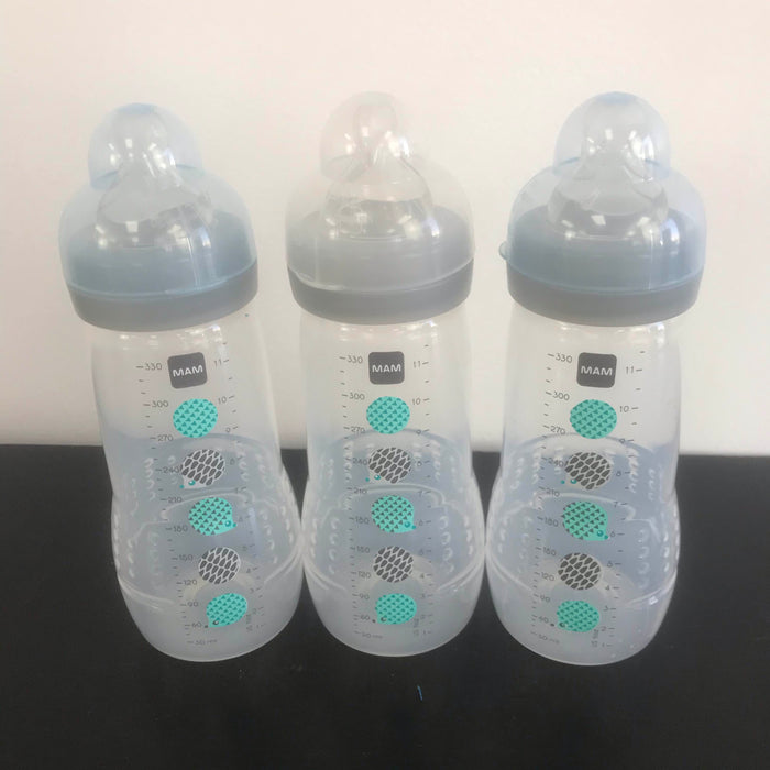 used BUNDLE MAM Baby Bottles