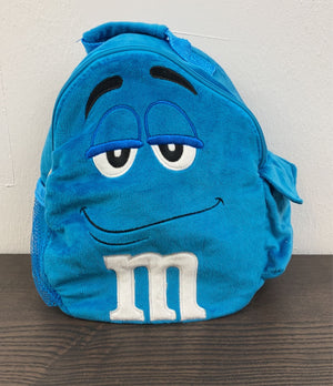 M&M's World Blue Character Plush Backpack Trolley For Child New with Tags