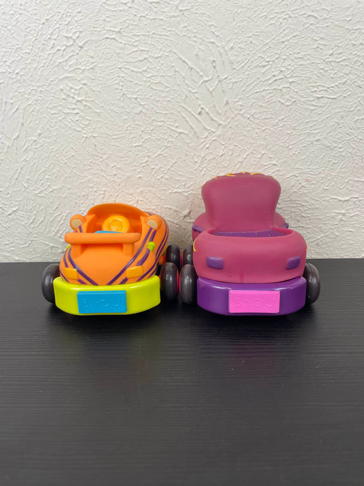 secondhand B. toys Pull Back Toddler Cars Wheeee-ls!