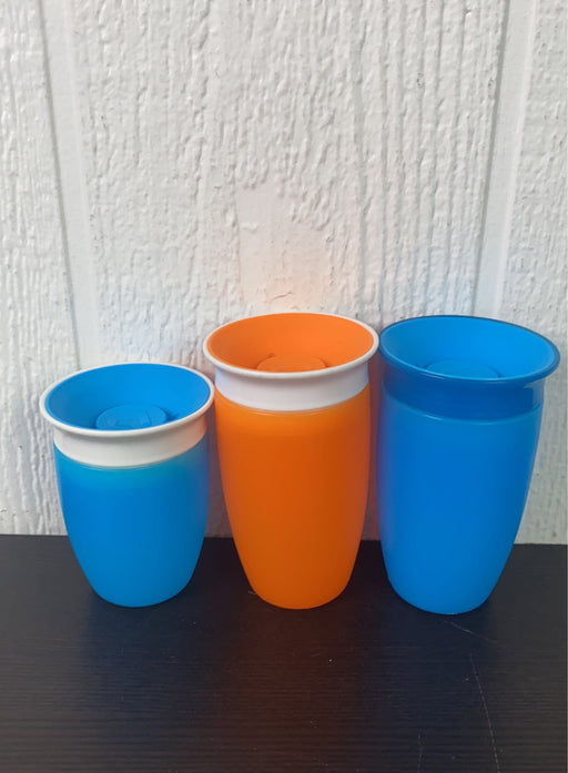 used Munchkin Miracle 360 Sippy Cup, Set of 3