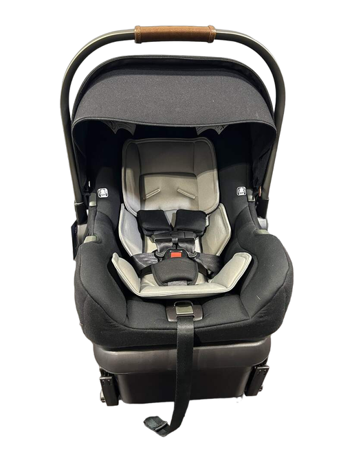 used Nuna PIPA Infant Car Seat, Caviar, 2019