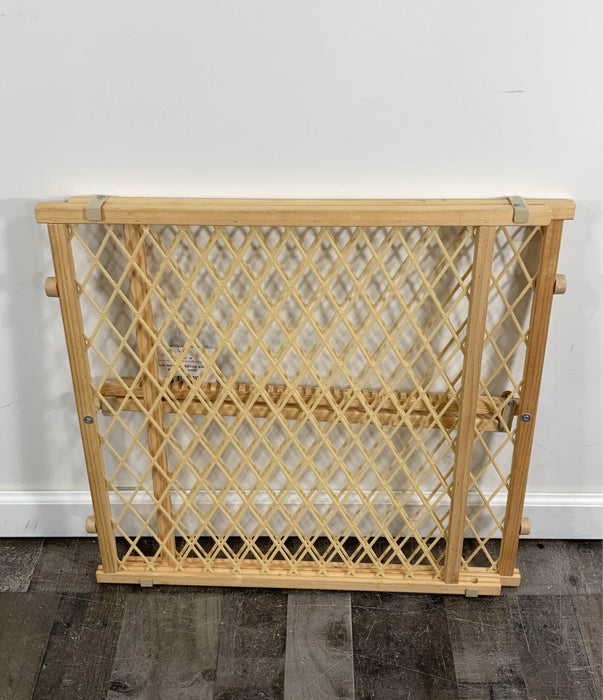 Evenflo Position And Lock Tall Pressure Mount Wood Gate