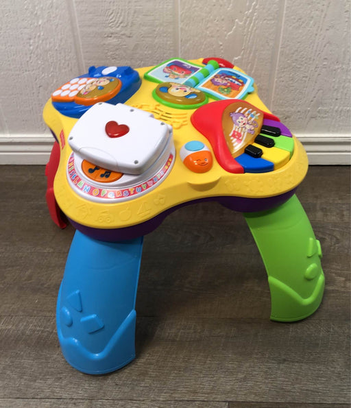 used Fisher Price Laugh & Learn Puppy and Friends Learning Table
