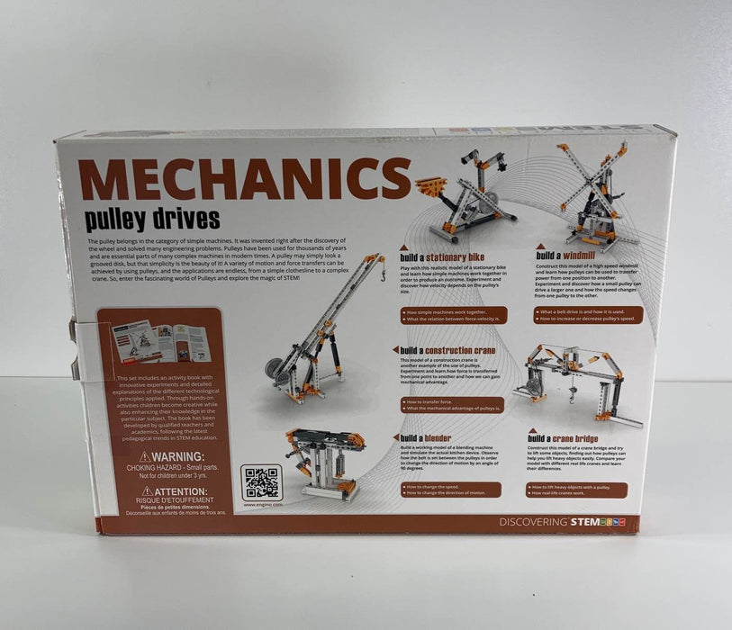 secondhand Engino Stem Mechanics Pulley Drives