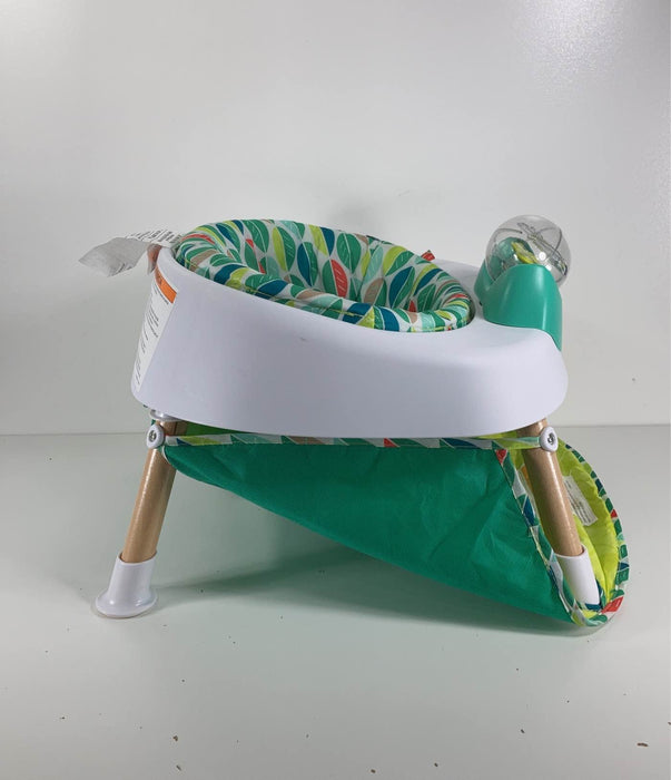 secondhand Evenflo 2-in-1 Baby Seat + Doorway Jumper, Tiny Tropics