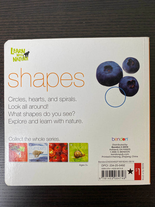 BUNDLE Board Books, Learn with Nature