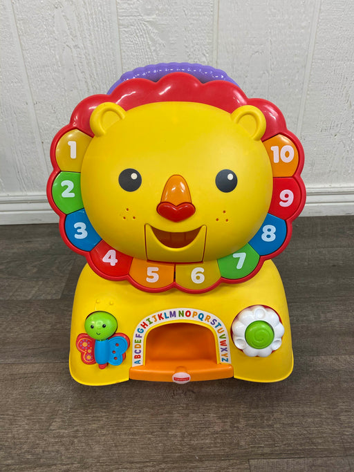 used Fisher Price 3-in-1 Sit, Stride, and Ride Lion Toy