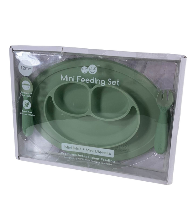 Shop ezpz Mini Feeding Set, Sage at GoodBuy Gear