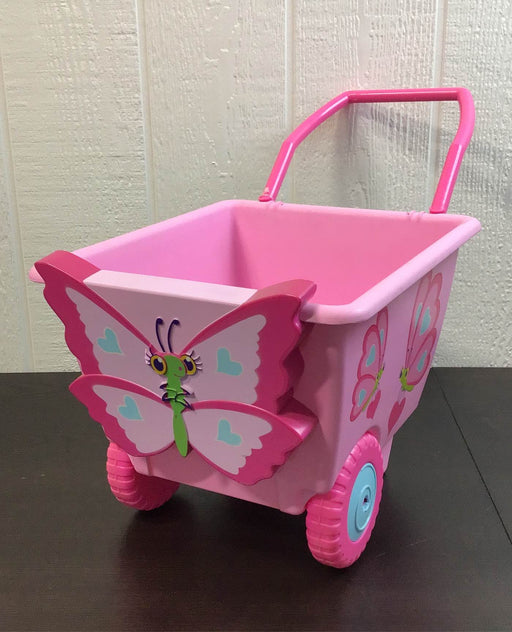 used Melissa & Doug Sunny Patch Cutie Pie Butterfly Cart