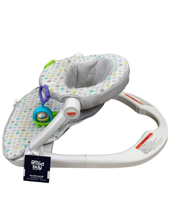 secondhand Fisher Price Sit-Me-Up Floor Seat, Honeydew Drop