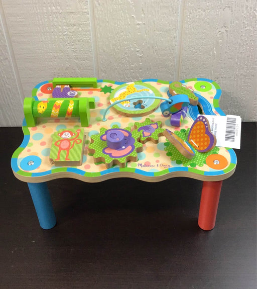 used Melissa & Doug Jungle Wooden Activity Table